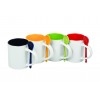 Cana + lingurita ceramica, pentru personalizat, diverse culori