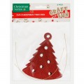 Accesorii creatie Eva Christmas Tree Red brad Craciun buretat 