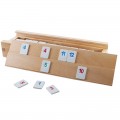 Joc Rummy RT, cutie din lemn si piese din plastic, 16022