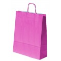 Punga hartie pentru cadou A3 Papiroti 04631, m.rasucite, 100g/m², 32x41x12cm, roz