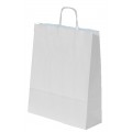 Punga hartie pentru cadou A3 Papiroti 97718, m.rasucite, 100g/m², 32x41x12cm, alb