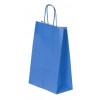 Punga hartie pentru cadou A4 Papiroti 04524, m.rasucite, 90g/m², 22x31x10cm, albastru