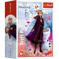 Puzzle 54 piese TREFL Frozen 2 World of Anna and Elsa copii +4