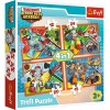 Puzzle 4in1: 12 24 20 15 pieseTREFL Transformers Rescue