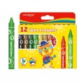 Creioane cerate 12 culori KEYROAD 11mm KR971305