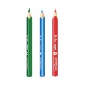 Creioane scurte 12 culori KEYROAD triunghiulare KR971285