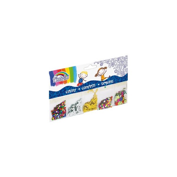 Accesorii creatie Colorarte metal confetti Fiorello GR-K252 170-2244 5x2g