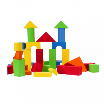 Joc copii constructie puzzle didactic buretat BamBam Foam Blocks