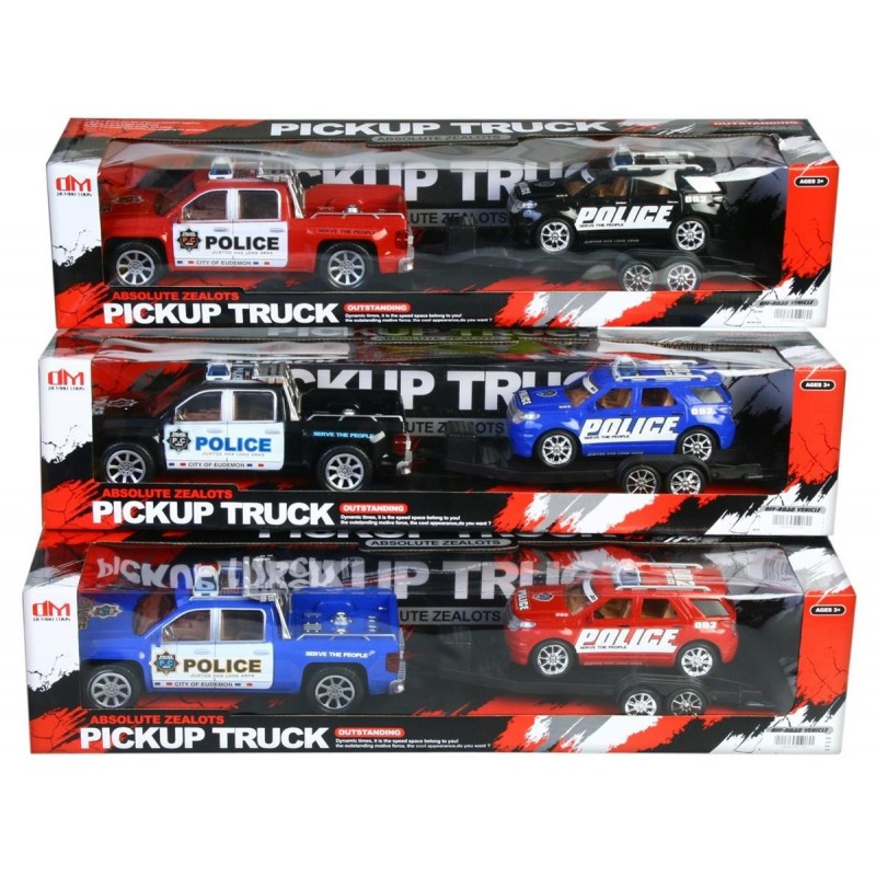 Jucarie copii: set masini politie MegaCreative Pick Up Truck Police 14x64x14cm Jucarie copii: set masini politie MegaCreative Pick Up Truck Police 14x64x14cm