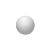 Figurina sfera polistiren HD Colorarte diametru O10cm