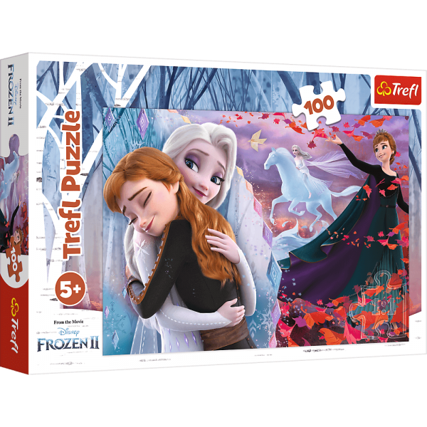 Puzzle copii 100 piese TREFL Together for Forever Frozen II