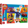 Puzzle 100 piese TREFL Fireman Sam's Vehicles varsta copii +5