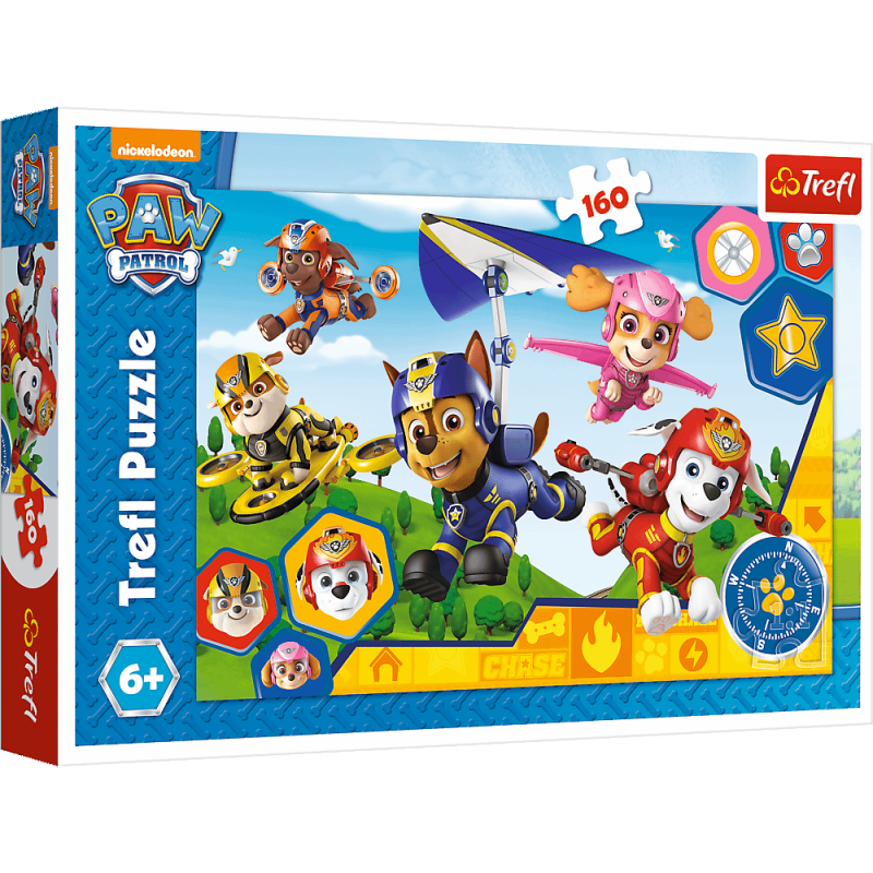 Puzzle copii 160 piese TREFL Paw Patrol Always ready to help Puzzle copii 160 piese TREFL Paw Patrol Always ready to help