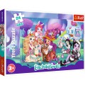 Puzzle copii 24 piese TREFL Cheerful Enchantimals world Maxi