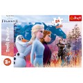 Puzzle copii +3 ani 24 piese TREFL Frozen2 Magical journey