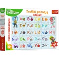 Puzzle 30 piese TREFL Trefliks learn about alphabet copii +4