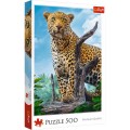 Puzzle 500 piese TREFL Wild leopard copii +10