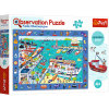 Puzzle copii +4 70 piese TREFL Visit the port