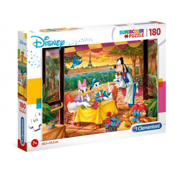 Puzzle carton 180 piese CLEMENTONI 29296 Disney Classic