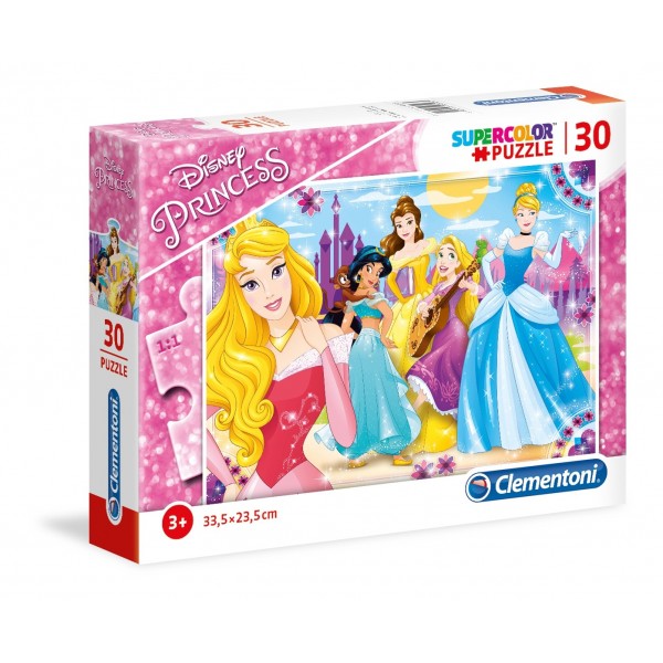 Puzzle carton 30 piese CLEMENTONI 08503 Princess