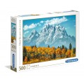 Puzzle carton 500 piese CLEMENTONI High Quality Collection Grand Teton in fall 35034/395581 +14