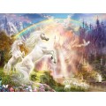 Puzzle carton 500 piese CLEMENTONI High Quality Collection Sunset Unicorns 35054/411985 +14