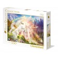 Puzzle carton 500 piese CLEMENTONI High Quality Collection Sunset Unicorns 35054/411985 +14