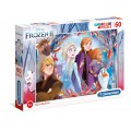 Puzzle carton 60 piese CLEMENTONI Disney Frozen 2 26058/456655 +5