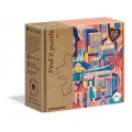 Puzzle carton 60 piese CLEMENTONI Find it puzzle – Sweetest city 50160/464451 +4
