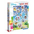 Puzzle carton 60 piese CLEMENTONI Maxi Disney Classic 26448/457900 +4