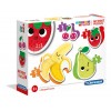 Puzzle ccarton 2,3,4,5 piese CLEMENTONI 20815 My First Fruit