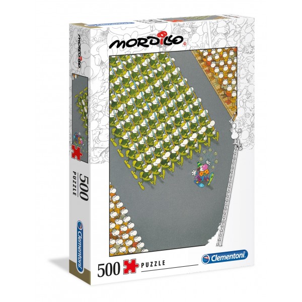 Puzzle carton 500 piese CLEMENTONI 35078 The March +14