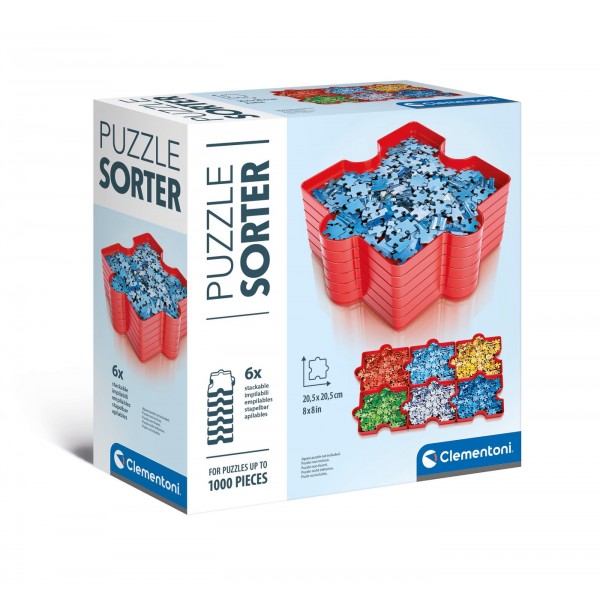 Puzzle carton 6 piese CLEMENTONI 37040 Sorter +6