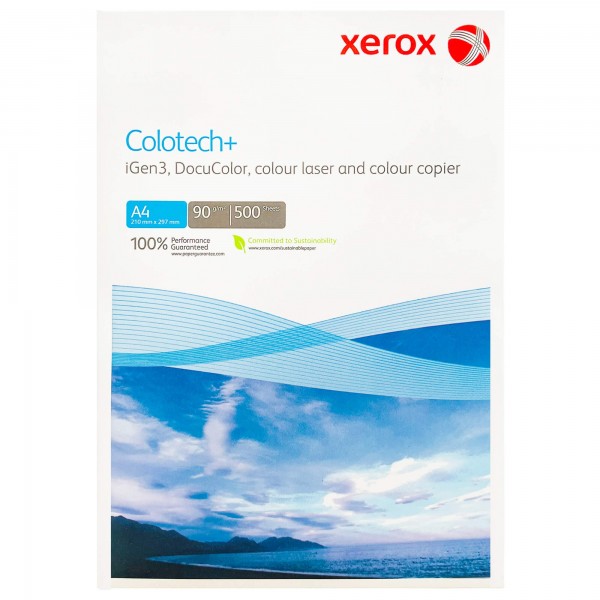 Hartie copiator A4 Xerox Colotech, 80g/mp, alb, top 500 coli