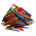 Accesorii creatie - lemn - betisoare mici chibrit, diverse culori, set 150 buc, Colorarte