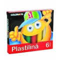 Plastilina 6 culori Colorarte, 300015