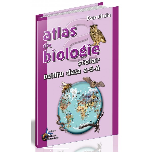 Atlas Biologie scolar pentru clasa a-V-a