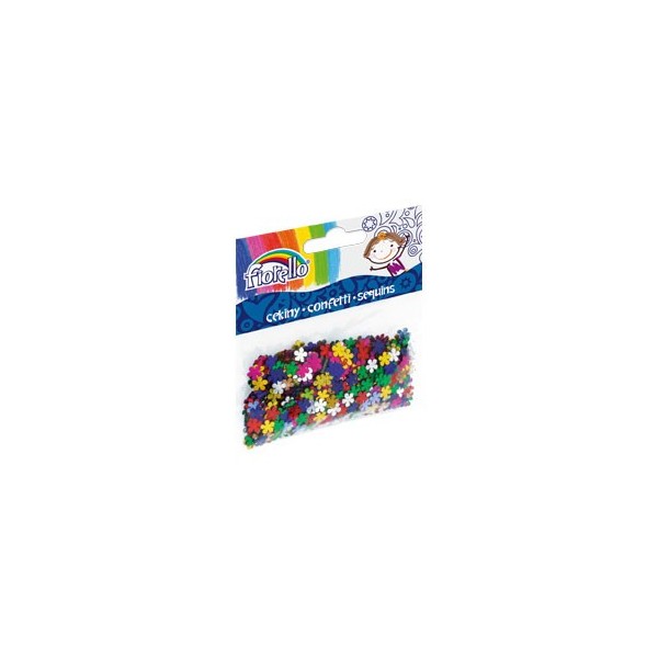 Accesorii creatie - confetti, 6x6mm, flori, Fiorello, GR-K145 / 170-2268