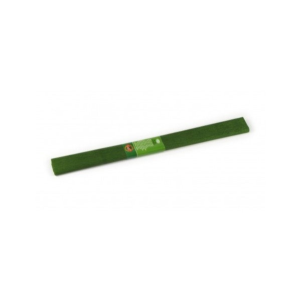 Hartie creponata Koh-i-noor K9755-20, 50x200cm, verde olive, set 10 buc