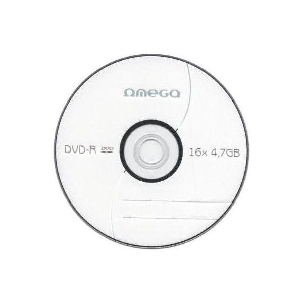 DVD-R Omega 40574, 4.7GB / 120min, 16x, ambalate individual in plic