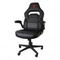 Scaun gaming Omega Varr Riverside, reglaj lombar/inaltime/cotiere, negru, 68x70x118-126cm, VGCR 43953