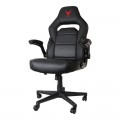 Scaun gaming Omega Varr Riverside, reglaj lombar/inaltime/cotiere, negru, 68x70x118-126cm, VGCR 43953