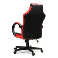 Scaun birou gaming Omega Varr Slide, reglaj inaltime, recliner, imitatie piele, negru-rosu