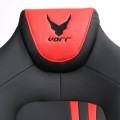 Scaun gaming Omega Varr Slide, reglaj inaltime, recliner, negru/rosu, 57x72x102-110cm, VGCSL 44826