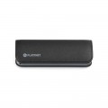 Acumulator extern Platinet, 2600 mAh, cablu microUSB, imitatie piele, PMPB26LB, 43404, negru