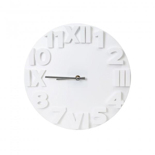 Ceas de perete Platinet PZMOWC / 42986, Modern, rotund, 35x35x5cm, afisaj analogic cu cifre romane si arabe, quartz