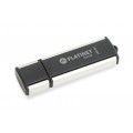 Stick memorie 256GB Platinet PMFU3256 42564, USB 3.0, 120MB/s, carcasa aluminiu, negru