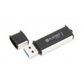 Stick memorie 256GB Platinet PMFU3256 42564, USB 3.0, 120MB/s, carcasa aluminiu, negru