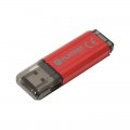 MemoryStick 32GB Platinet USB 2.0, carcasa aluminiu, PMFV32R, 43436, rosu