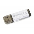 Stick memorie 32GB Platinet PMFV32S 43437, USB 2.0, gri